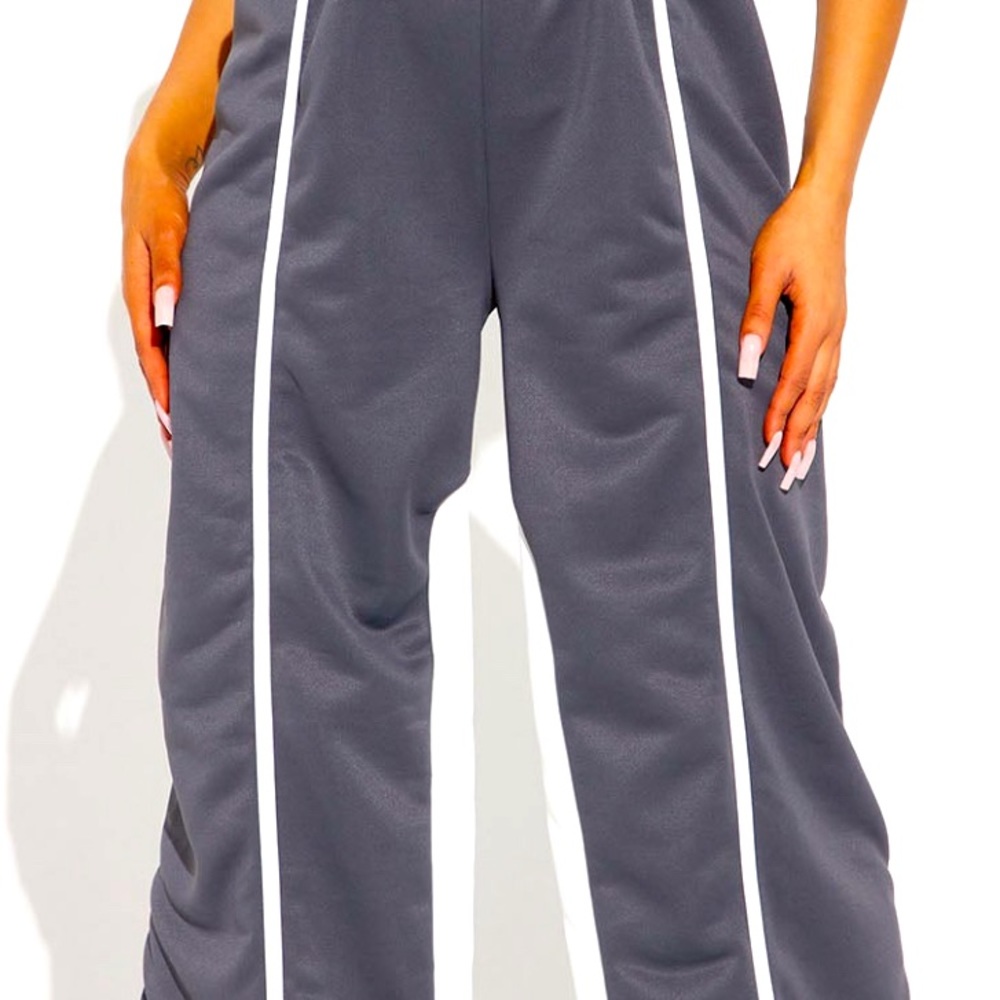 Karlie Jumpsuit Charcoal Combo